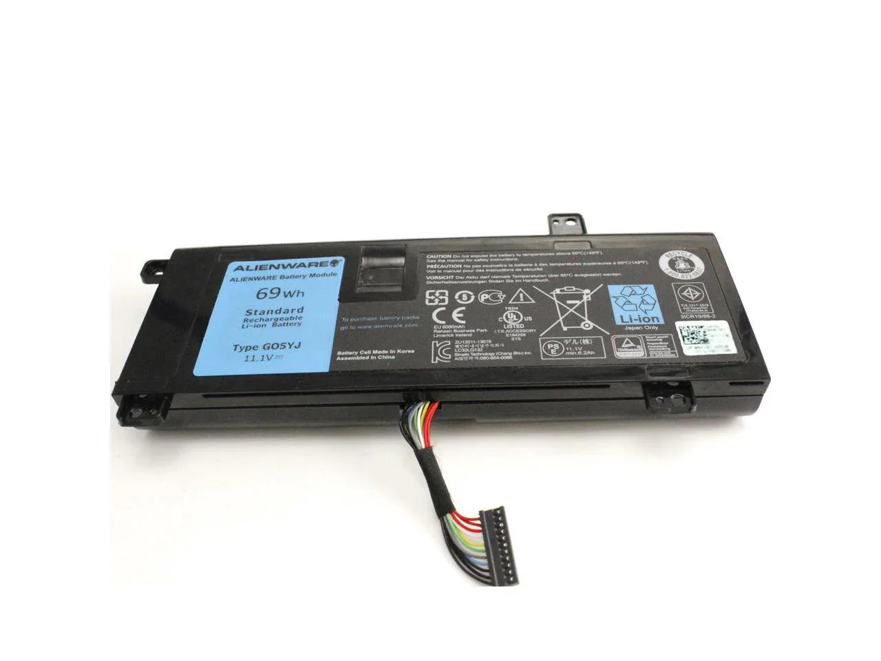 Genuine G05YJ Dell Alienware 14 A14 M14X R3 R4 G05YJ 0G05YJ Y3PN0 8X70T Laptop Battery - eBuy UAE